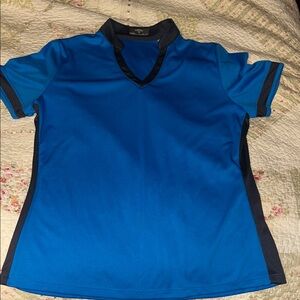 Callaway Blue and Black Short Sleeve Tee